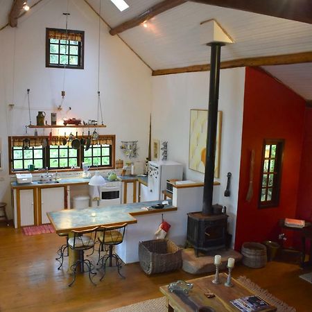 Chalet da Hortênsias Villa Cunha Bagian luar foto