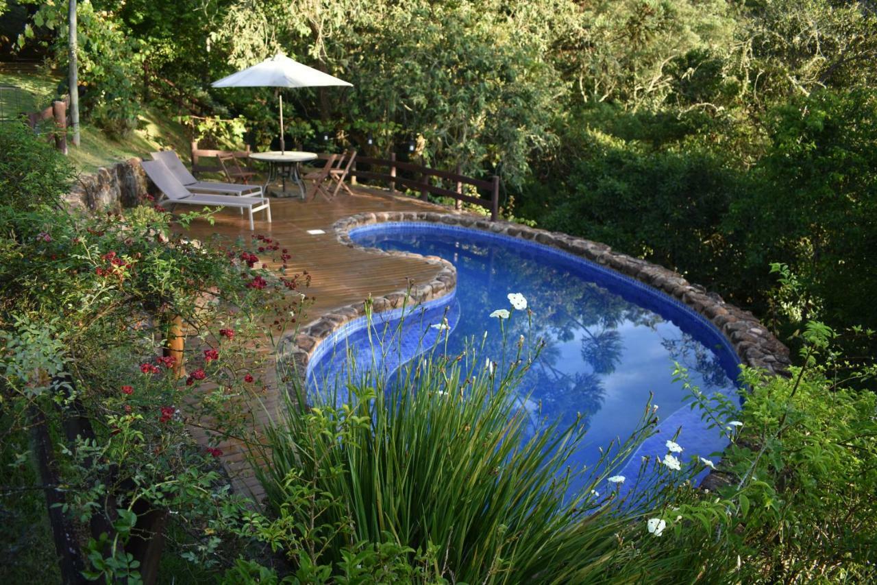 Chalet da Hortênsias Villa Cunha Bagian luar foto