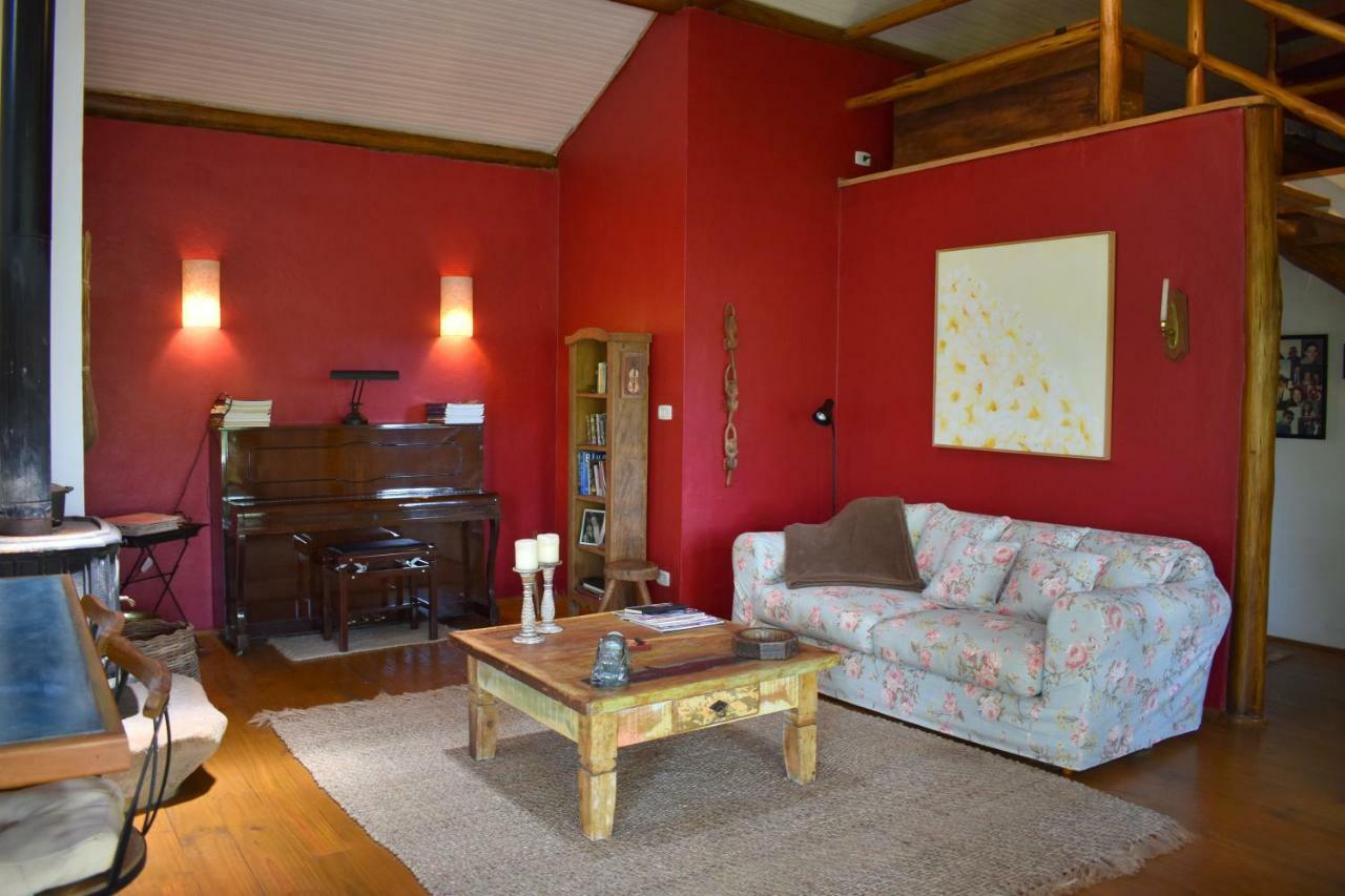 Chalet da Hortênsias Villa Cunha Bagian luar foto